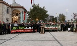 Sakarya'da Filistin ve Gazze'ye destek açıklaması yapıldı