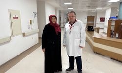Tekerlekli sandalyeyle geldiği hastaneden yürüyerek taburcu oldu