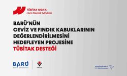 BARÜ'nün ceviz ve fındık kabuklarının değerlendirilmesini hedefleyen projesine TÜBİTAK desteği