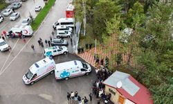 Bayburt'ta sağlık ekiplerinden deprem tatbikatı