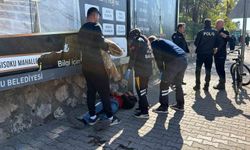Bolu'da iş görüşmesine giderken bayılıp başından yaralandı