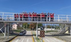 Bolu'da jandarmadan miniklere trafik eğitimi