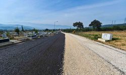 Büyükşehir, Erdoğanköy Kent Mezarlığı'nın yollarını yeniledi