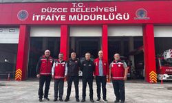 Düzce'de afetlere karşı güçlü iş birliği
