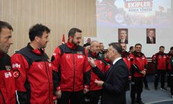 Karabük'te arama kurtarma ekipleri akreditasyon belgelerini aldı