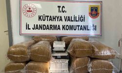 Kütahya'da jandarmadan kaçakçılık operasyonu