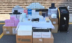 Mersin'de 10 milyonluk kaçak dolgu ve estetik malzemesi operasyonu: 2 gözaltı