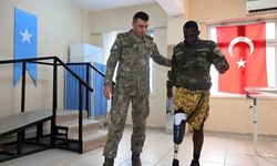 MSB, Somali'deki Recep Tayyip Erdoğan Eğitim ve Araştırma Hastanesine protez bacak yardımı yapıldığını duyurdu