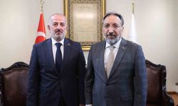 Müftü Dikmen, Diyanet İşleri Başkanı Arpaguş ile bir araya geldi