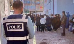 Öğrenciler derste, emniyet nöbette!