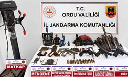 Ordu'da jandarmadan silah operasyonu: 2 tutuklama