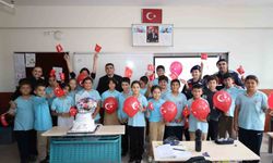 Şehit kızı Ada Su'ya jandarmadan doğum günü sürprizi