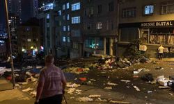 Şişli'de pazarcının panelvanı tezgahlara çarparak apartman boşluğuna düştü