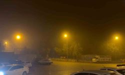 Sivrihisar'da sağanak ve sis hayatı olumsuz etkiledi