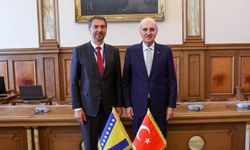 TBMM Başkanı Kurtulmuş, Roma'da Bosna Hersek Temsilciler Meclisi Başkan Yardımcısı Çavara ile görüştü