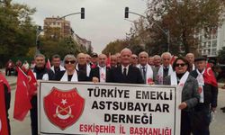 TEMAD Eskişehir İl Başkanlığı üyeleri 29 Ekim geçit töreninde yürüdü