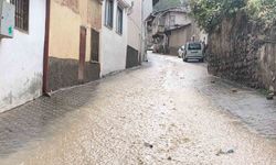 Tokat'ta kuvvetli sağanak yağış etkili oldu