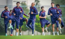 Trabzonspor, Çaykur Rizespor maçı hazırlıklarını sürdürdü