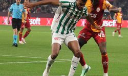 Trendyol Süper Lig: Konyaspor: 0 - Galatasaray: 2 (İlk yarı)