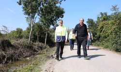 Erenler'de tarım arazileri için koruge boru çalışmaları başlatıldı