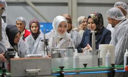 Vekil Erdoğan'dan üretim tesisine ziyaret