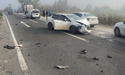 Adapazarı-Karasu Yolu'nda kaza: Araçlar hurdaya döndü