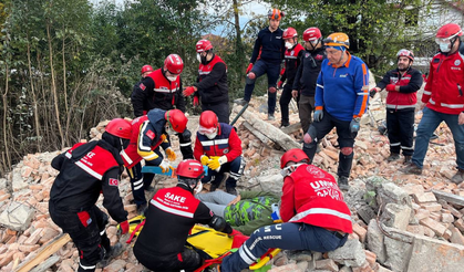 Bölgesel deprem tatbikatı gerçekleştirildi