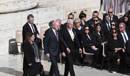 TBMM Başkanı Kurtulmuş, Papa Franciscus’un cenaze törenine katıldı