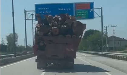 D100 Karayolu'nda tehlikeli yolculuk!