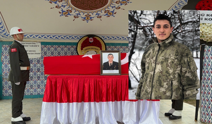 Feci kazada can veren uzman çavuş toprağa verildi