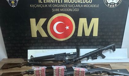 İş yeri değil adeta cephanelik!