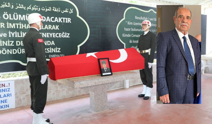 Kıbrıs Gazisi, resmi törenle son yolculuğuna uğurlandı