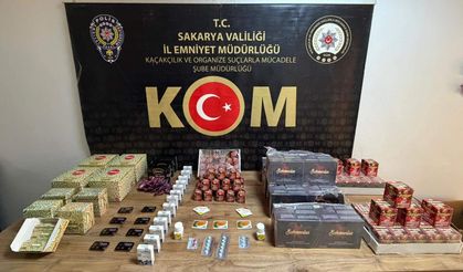 Sakarya'da 'kaçakçılık' operasyonu!