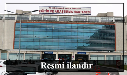 SAKARYA EĞİTİM VE ARAŞTIRMA HASTANESİ TİCARİ KUAFÖR ALANI KİRALAMA İŞİ İHALE İLANI