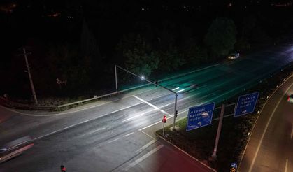 Şehirdeki karanlık kavşaklara Büyükşehir dokunuşu