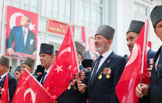 Sakarya’da Gaziler Onuruna Anlamlı Yürüyüş