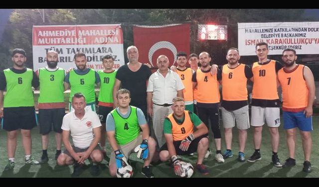 Arifiye Ahmediye'de 4. Geleneksel Futbol Turnuvası başladı