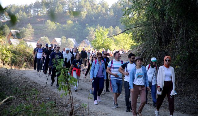 720 rakımlı zorlu parkurda macera dolu bir gün