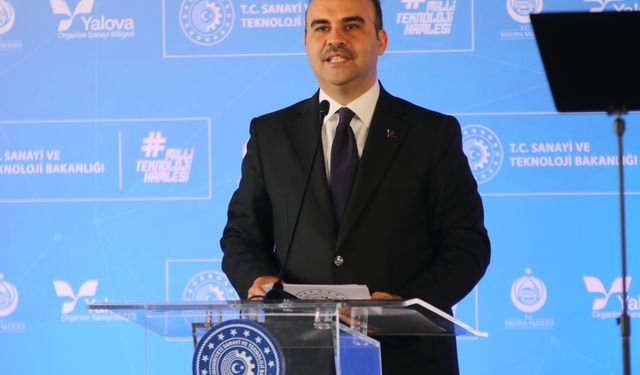 Bakan Kacır,  Yalova Organize Sanayi Bölgesi Toplu Temel Atma ve Açılış Töreni'nde konuştu: