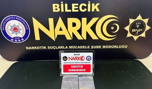 Bilecik'te 2 uyuşturucu şüphelisi yakalandı