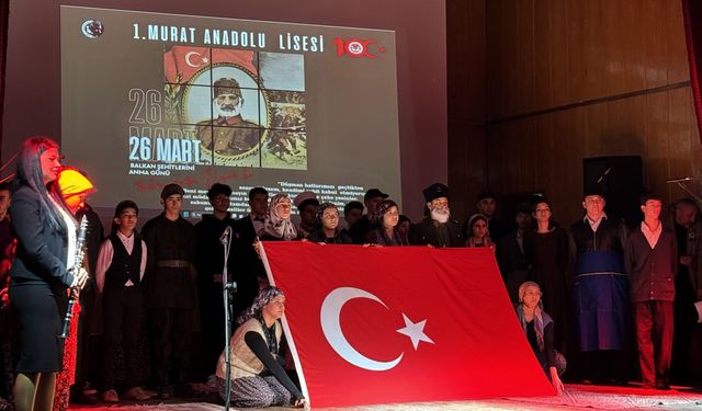 Edirne'de Balkan Şehitleri anıldı