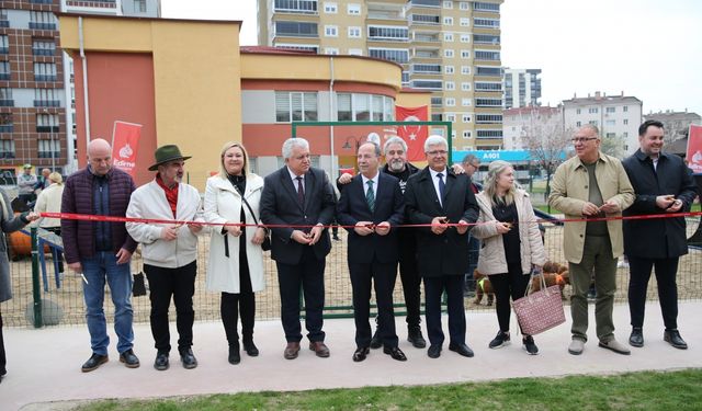 Edirne'de "Pati Park" açıldı