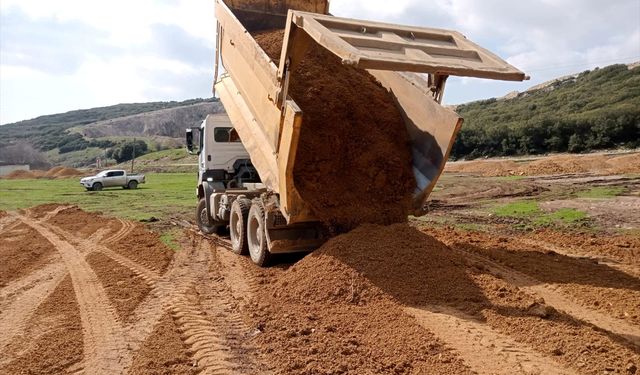 Keşan'da İbrice Limanı ve çevresindeki çalışmalar sürüyor