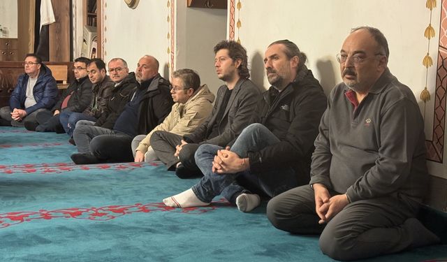 Kırklareli'nde hayatını kaybeden sağlık çalışanları için mevlit okutuldu