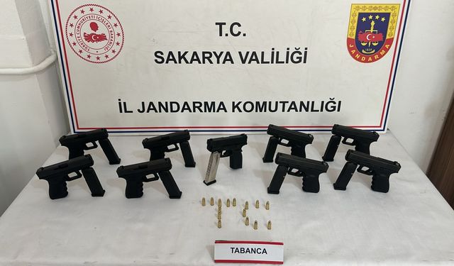 Sakarya'da silah kaçakçılığı operasyonunda 2 şüpheli gözaltına alındı