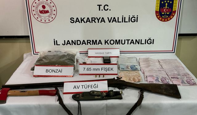 Sakarya'da uyuşturucu operasyonunda 5 şüpheli yakalandı