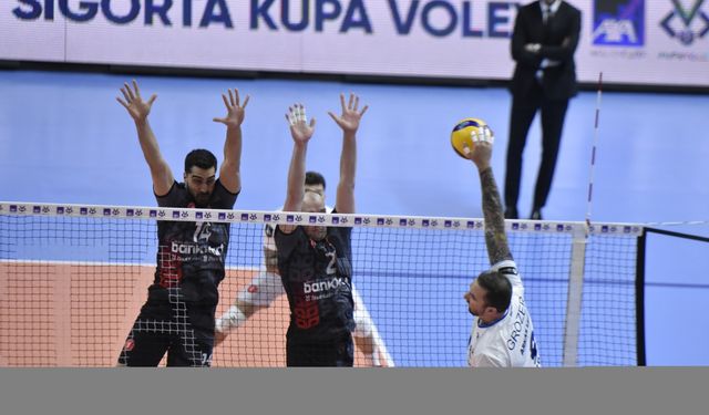 Voleybol: AXA Sigorta Erkekler Kupa Voley Dörtlü Final