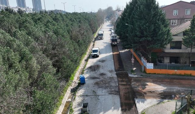 Alikahya Stadyum Tramvayı'nda ilk kazma