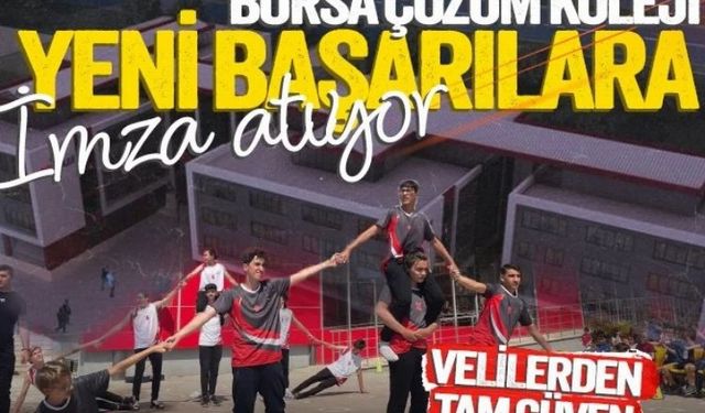 Bursa Çözüm Koleji, yeni başarılara imza atmaya devam ediyor