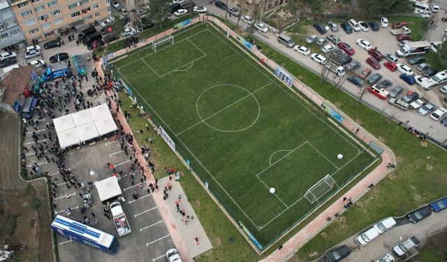 Bursa Yıldırım'da Talimhane Spor Parkı'na kavuştu